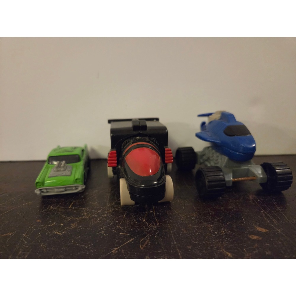 Vintage Hot Wheels Lot 1957 Chevy Dragon 1993 McDonalds Key Car Shark Truck